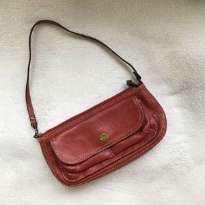 Burnt orange (small) shoulder bag